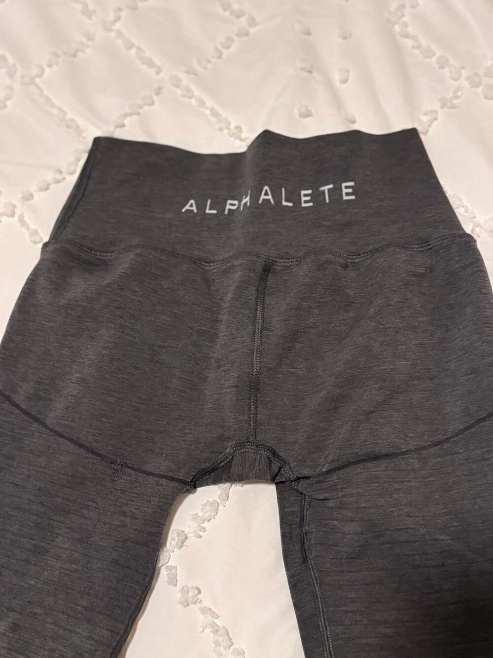 Alphalete Seamless Leggings Charcoal Grey Size S - Picture 4 of 6